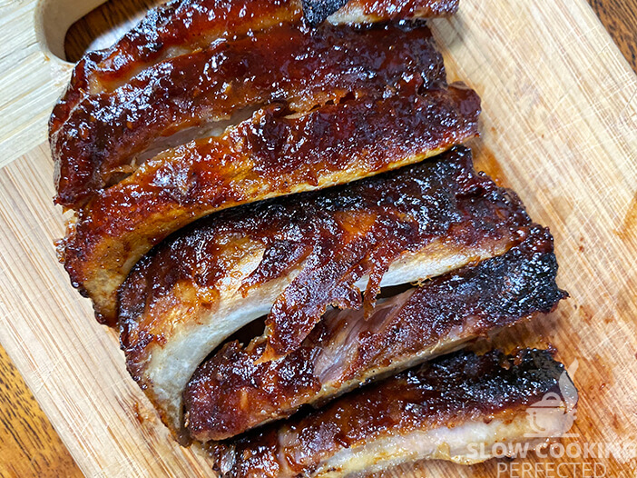 Pork Ribs Cut and Ready to Eat