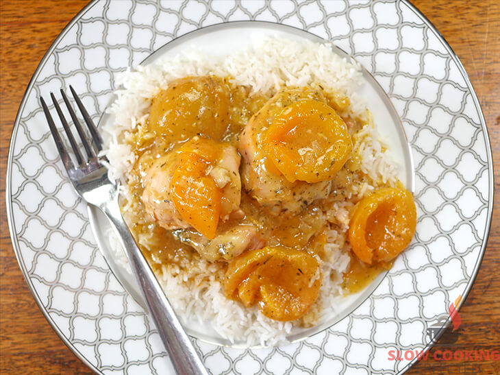 Apricot Chicken from the Slow Cooker
