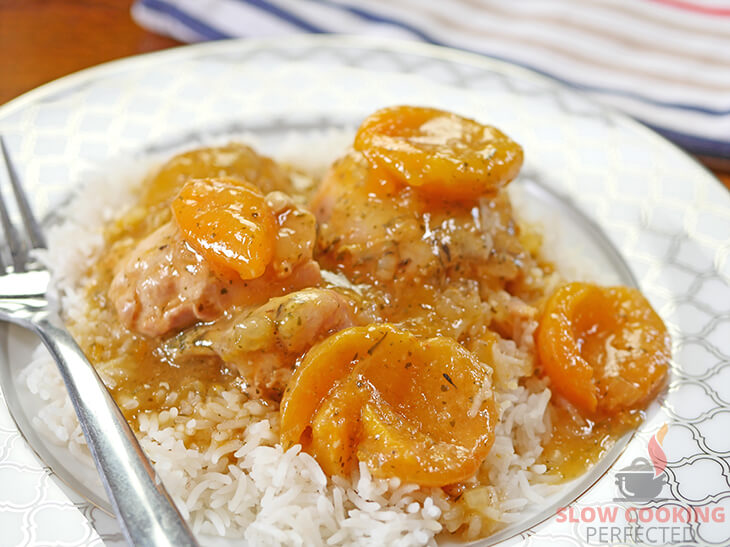 Slow Cooker Apricot Chicken