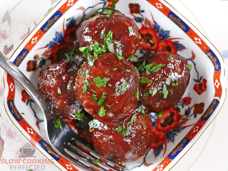 Slow Cooker BBQ Meatballs