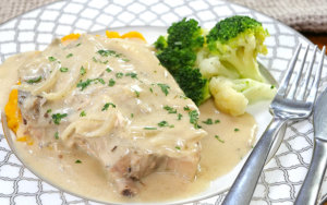 Featured image for Slow Cooker Smothered Pork Chops