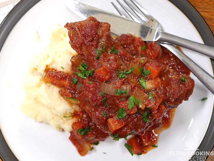 Slow Cooker Lamb Shanks