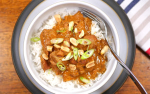 Featured image for Slow Cooker Thai Peanut Chicken