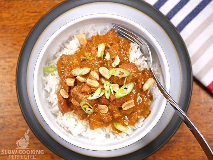 Slow Cooker Thai Peanut Chicken