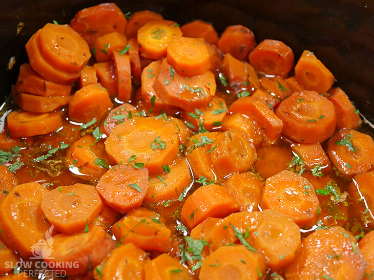 Sweet Carrots in the Slow Cooker