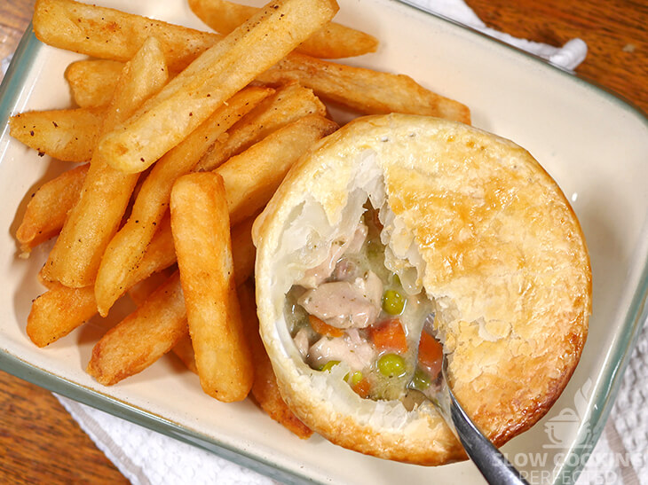 Slow Cooker Chicken Pot Pie