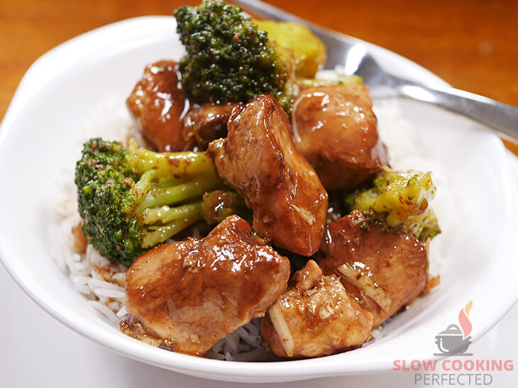 Slow-Cooked Chicken and Broccoli 