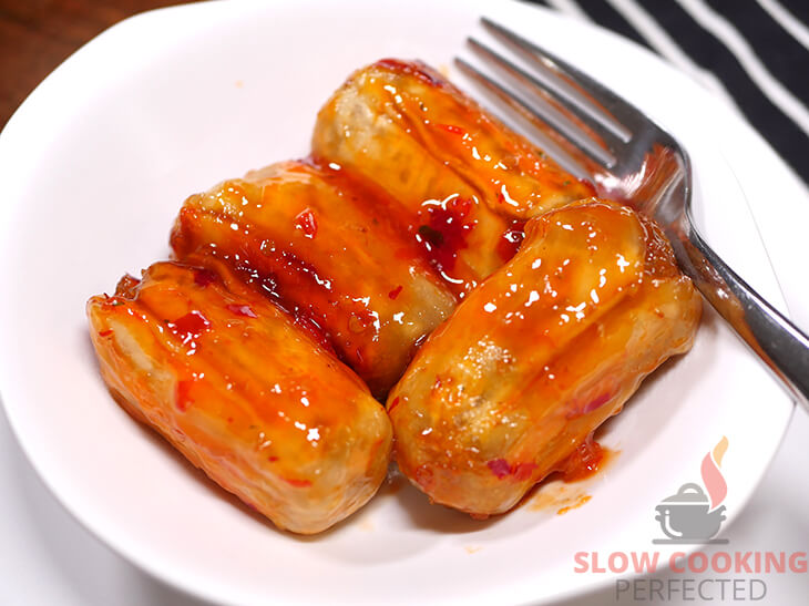 Dims Sims Served with Sweet Chili Sauce
