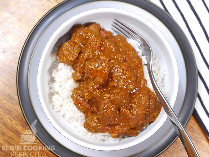 Beef Rogan Josh with Steamed Rice