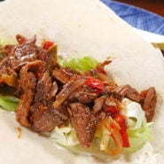 Slow Cooker Beef Fajitas