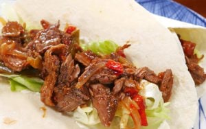 Featured image for Slow Cooker Beef Fajitas