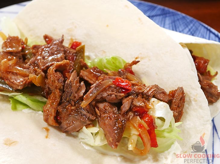 Slow Cooker Beef Fajitas